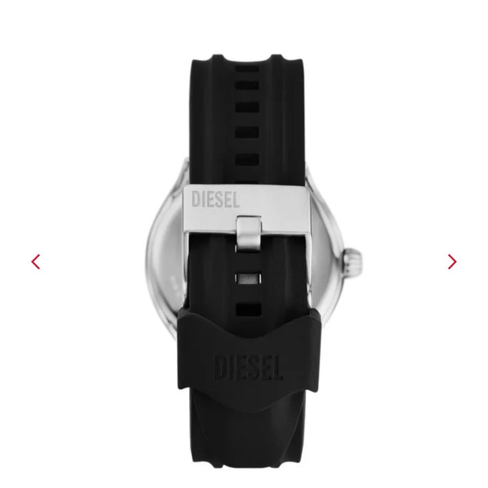 Diesel STREAMLINE DZ2216 Black Silicone Watch with Blue Dial - Picture 2 of 6
